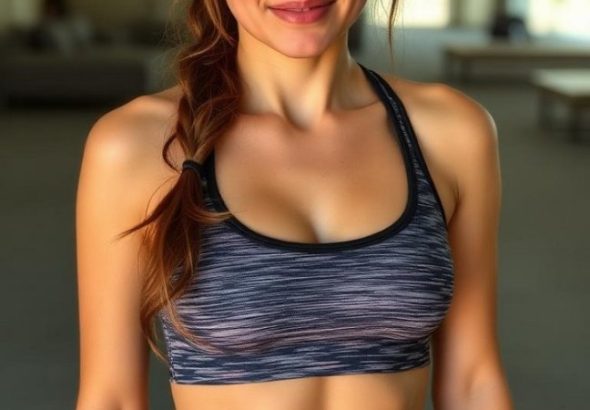 how to wear sports bra